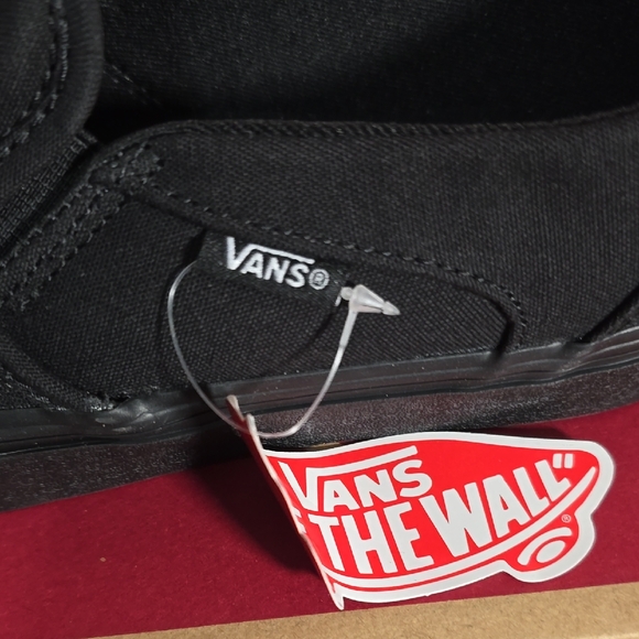Vans Black Slip-On Sneakers - Picture 5 of 8